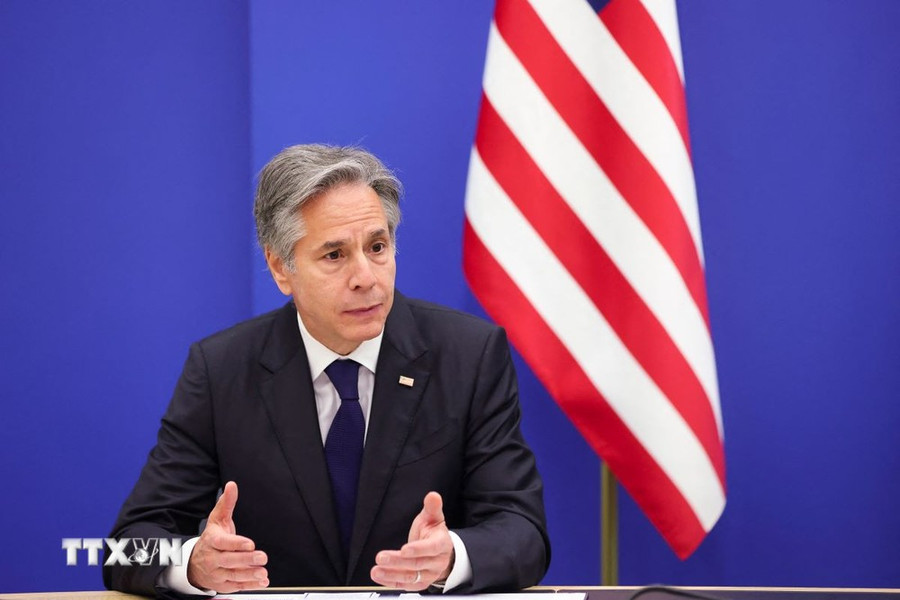 Ngoại trưởng Mỹ Antony Blinken. (Ảnh: AFP/TTXVN)