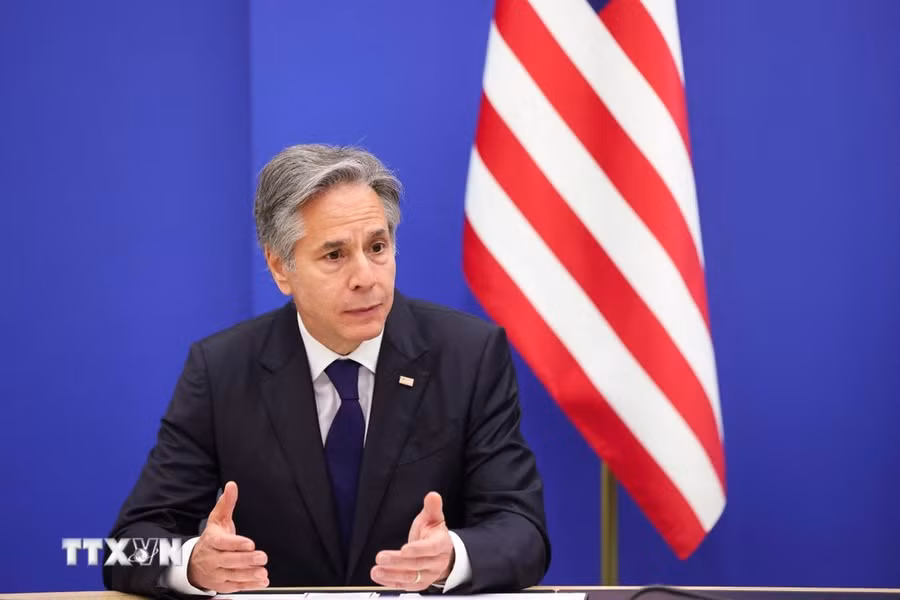 Ngoại trưởng Mỹ Antony Blinken. (Ảnh: AFP/TTXVN)