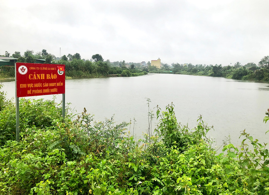 Hồ thủy lợi do Công ty Cà phê Ia Sao 2 (huyện Ia Grai) quản lý nằm trên phần diện tích đất đã được trả về địa phương. Ảnh: L.N Hồ thủy lợi do Công ty Cà phê Ia Sao 2 (huyện Ia Grai) quản lý nằm trên phần diện tích đất đã được trả về địa phương. Ảnh: L.N