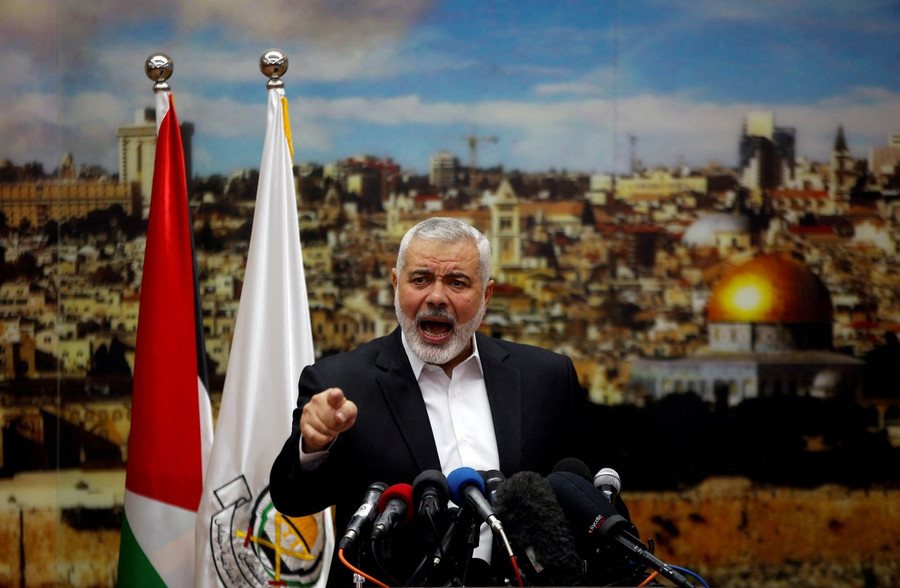 Thủ lĩnh Hamas Ismail Haniyeh. Ảnh: Reuters Thủ lĩnh Hamas Ismail Haniyeh. Ảnh: Reuters