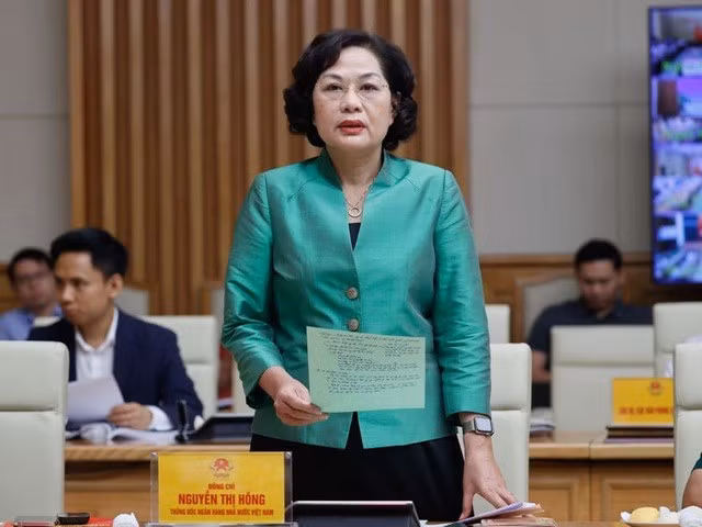Thống đốc Ngân hàng Nhà nước Việt Nam Nguyễn Thị Hồng. Ảnh: VIẾT CHUNG