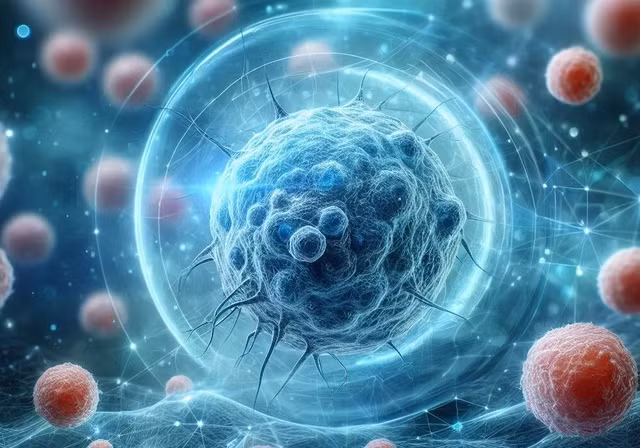 Tế bào ung thư - Ảnh đồ họa AI