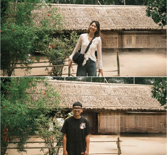 Cặp đôi hạnh phúc "check in" tại tỉnh Nghệ An. Ảnh: NVCC Cặp đôi hạnh phúc "check in" tại tỉnh Nghệ An. Ảnh: NVCC