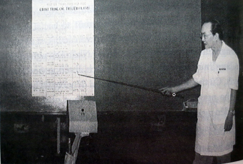 Bác sĩ Nguyễn Thiện Thành trong một buổi lên lớp giảng dạy khi làm Giám đốc Bệnh viện Thống Nhất Bác sĩ Nguyễn Thiện Thành trong một buổi lên lớp giảng dạy khi làm Giám đốc Bệnh viện Thống Nhất