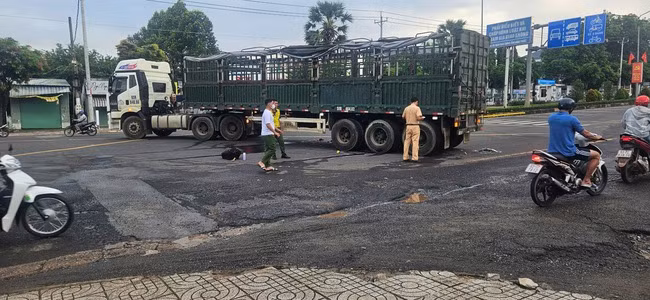 Hiện trường vụ tai nạn