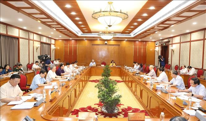 Toàn cảnh cuộc họp. Ảnh: TTXVN. Toàn cảnh cuộc họp. Ảnh: TTXVN.