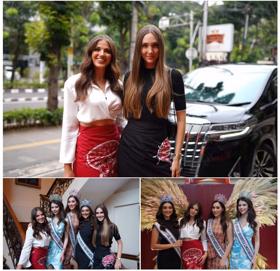 Hoa hậu Siêu quốc gia 2021 Chanique Rabe và Hoa hậu Quốc tế 2015 Edymar Martínez cũng đã có mặt ở Indonesia chuẩn bị dự chung kết Puteri Indonesia 2023. Hoa hậu Siêu quốc gia 2021 Chanique Rabe và Hoa hậu Quốc tế 2015 Edymar Martínez cũng đã có mặt ở Indonesia chuẩn bị dự chung kết Puteri Indonesia 2023.