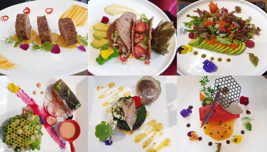 Nhiều món ăn như các tác phẩm nghệ thuật Nhiều món ăn như các tác phẩm nghệ thuật