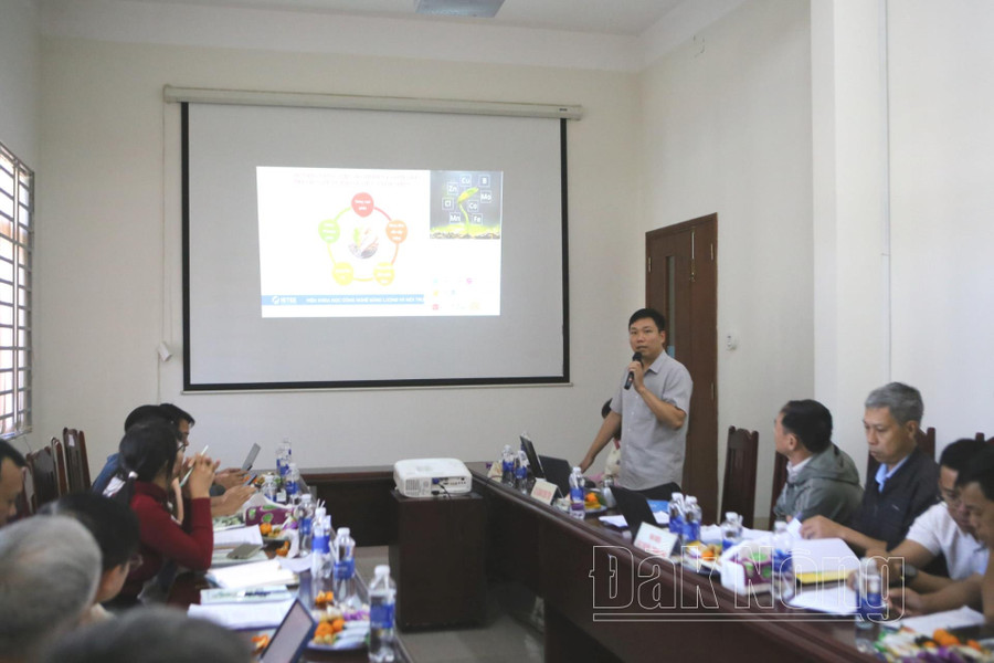 Đề tài đã xây dựng được quy trình phối trộn bộ phân bón lá nano gồm 4 loại để phun 7-8 lần cho cây bơ Đề tài đã xây dựng được quy trình phối trộn bộ phân bón lá nano gồm 4 loại để phun 7-8 lần cho cây bơ