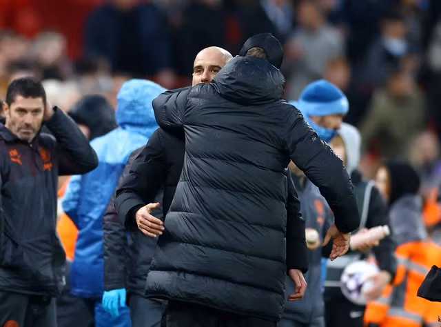 Klopp và Pep Guardiola có lẽ đã chạm trán lần cuối tại Ngoại hạng Anh