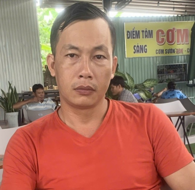 Huỳnh Minh Quân thời điểm bị bắt. Ảnh do công an cung cấp. Huỳnh Minh Quân thời điểm bị bắt. Ảnh do công an cung cấp.