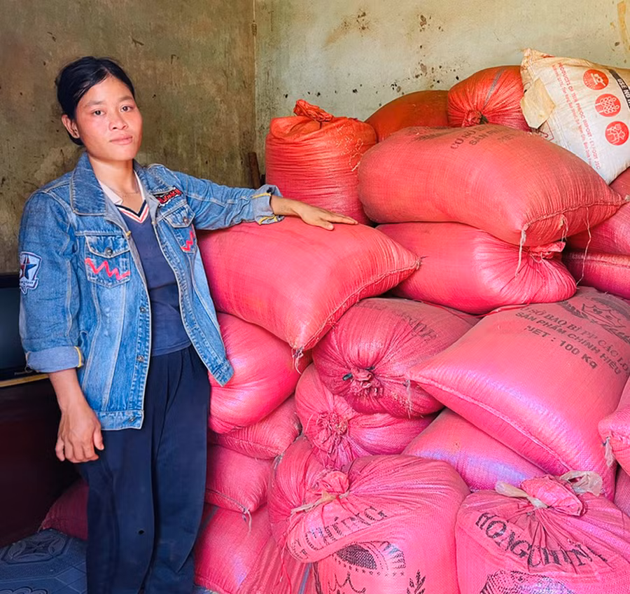 Gia đình Amêr đã có của dư của để kể từ ngày chuyển về nơi ở mới. Ảnh: Nhật Hào