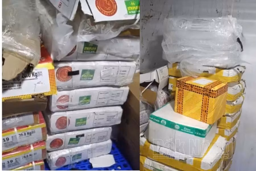 Toàn bộ số hàng bị tiêu hủy.