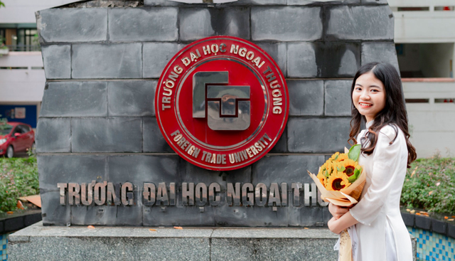 Sinh viên Trần Thị Thu Hiền là một người rất kiên trì, bền bỉ trong học tập, có tư duy phản biện trong nghiên cứu khoa học rất tốt. Ảnh: NVCC