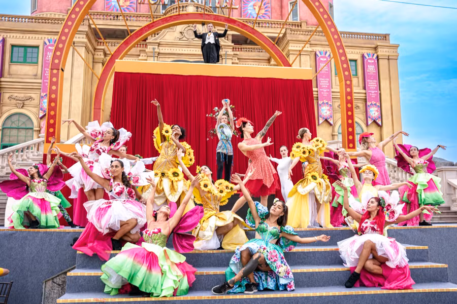 Loạt show diễn đặc sắc tại Ba Na Hills với sự góp mặt của các "ngôi sao" thế giới