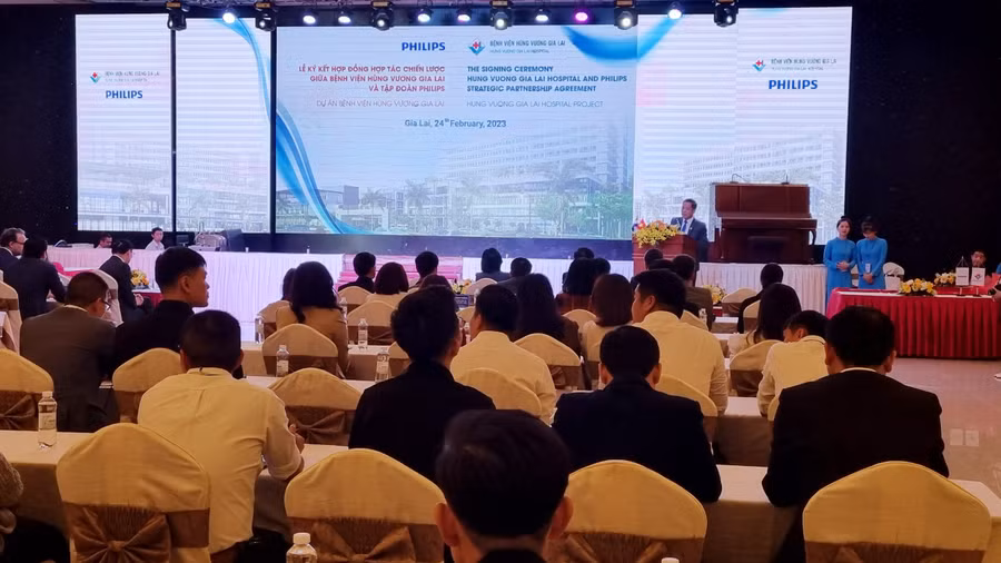 Quang cảnh lễ ký kết. Ảnh: Hà Phương Quang cảnh lễ ký kết. Ảnh: Hà Phương