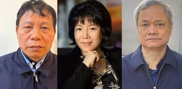 Các bị can Nguyễn Nhân Chiến, Nguyễn Thị Thanh Nhàn, Nguyễn Tử Quỳnh. Các bị can Nguyễn Nhân Chiến, Nguyễn Thị Thanh Nhàn, Nguyễn Tử Quỳnh.