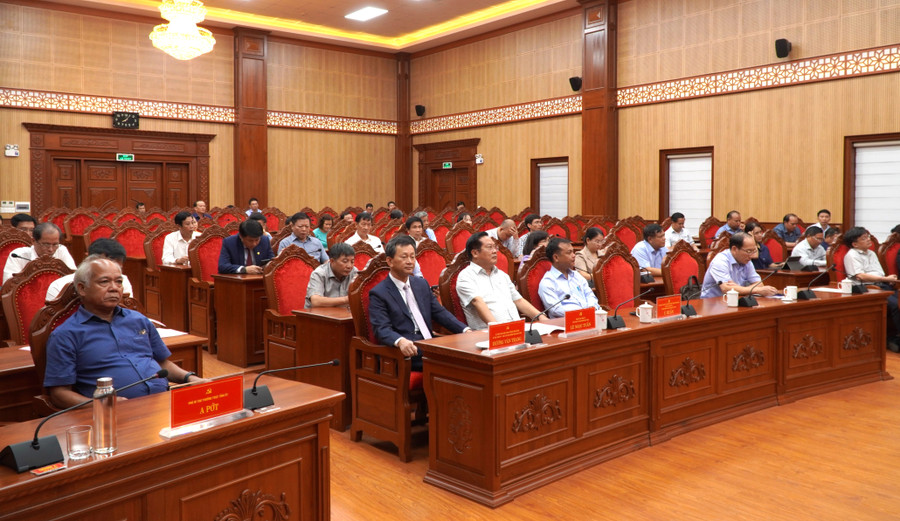 Các đại biểu tham dự buổi lễ. Ảnh: DN Các đại biểu tham dự buổi lễ. Ảnh: DN