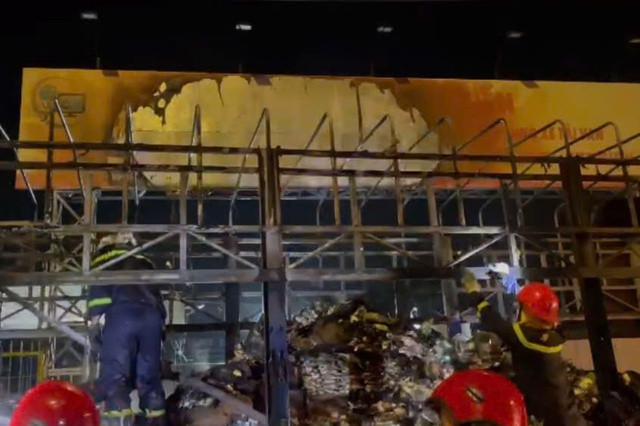 Hiện trường vụ việc.