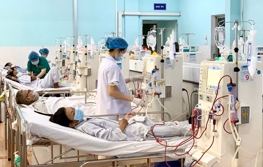 Bệnh nhân suy thận mạn tính ngày càng gia tăng và có dấu hiệu trẻ hóa. Ảnh: Như Nguyện