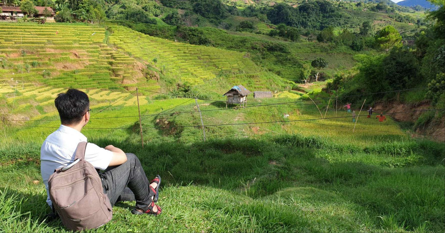 Nghề báo và những chuyến đi. Ảnh: TT Nghề báo và những chuyến đi. Ảnh: TT