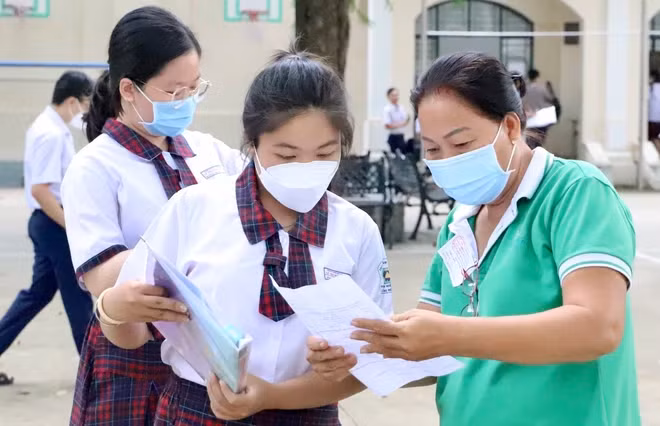 Đề thi Tốt nghiệp Trung học phổ thông sẽ có tính phân hóa cao hơn. (Ảnh: TTXVN)