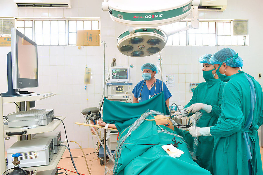 Ngành Y tế tỉnh đã được đầu tư nhiều trang-thiết bị hiện đại phục vụ công tác khám-chữa bệnh cho người dân. Ảnh: Đức Thụy Ngành Y tế tỉnh đã được đầu tư nhiều trang-thiết bị hiện đại phục vụ công tác khám-chữa bệnh cho người dân. Ảnh: Đức Thụy