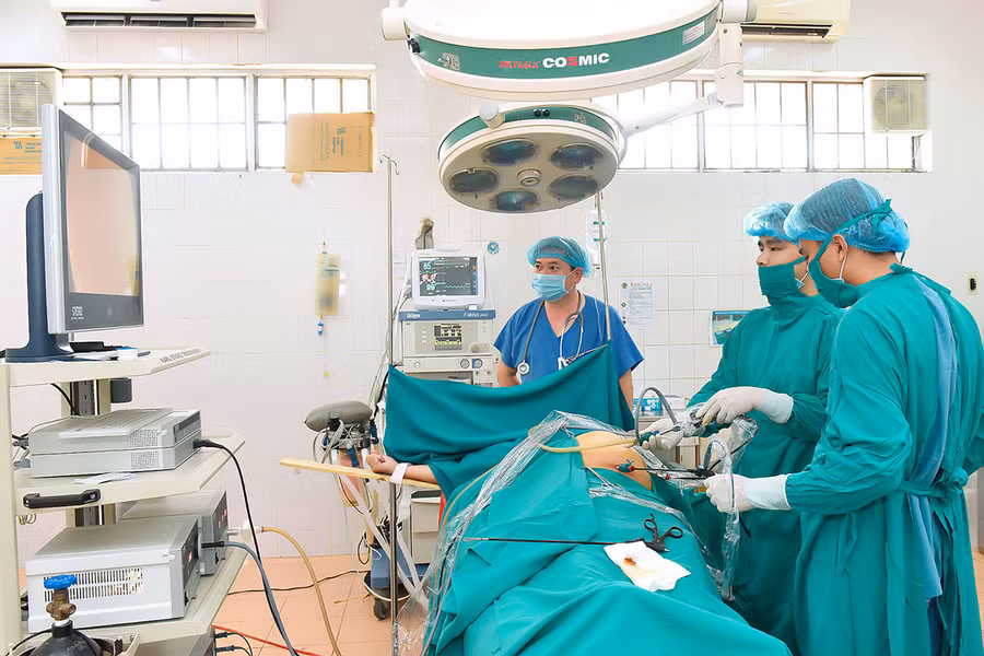 Ngành Y tế tỉnh đã được đầu tư nhiều trang-thiết bị hiện đại phục vụ công tác khám-chữa bệnh cho người dân. Ảnh: Đức Thụy