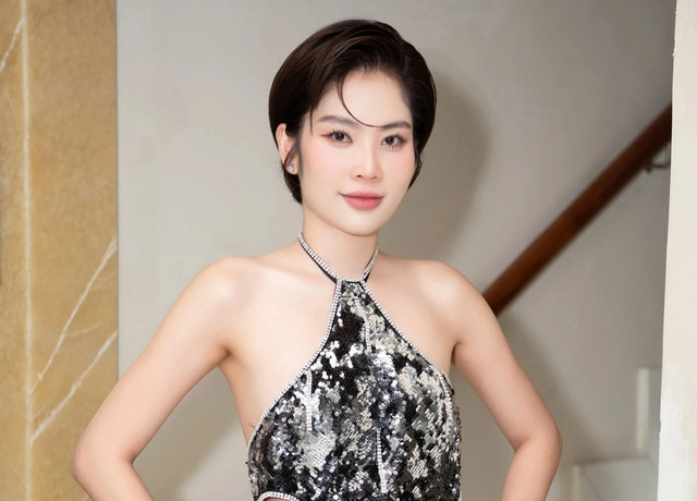 Người đẹp bày tỏ cô đến Miss Grand Vietnam 2024 với tâm thế làm hết những gì có thể. Ảnh BTC