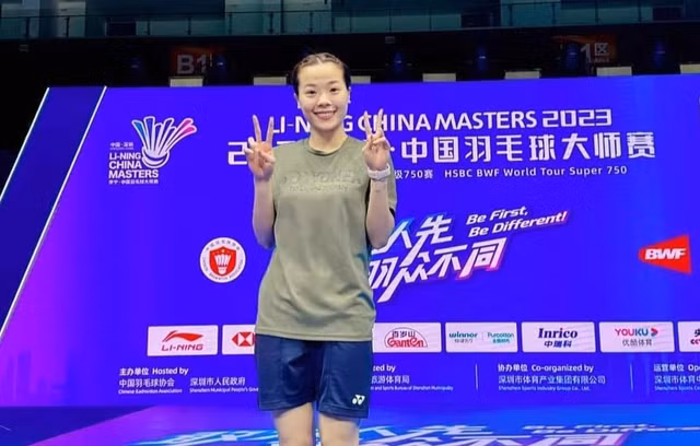 Nguyễn Thùy Linh khởi đầu hết sức ấn tượng tại giải Trung Quốc Masters 2023. Ảnh: NVCC