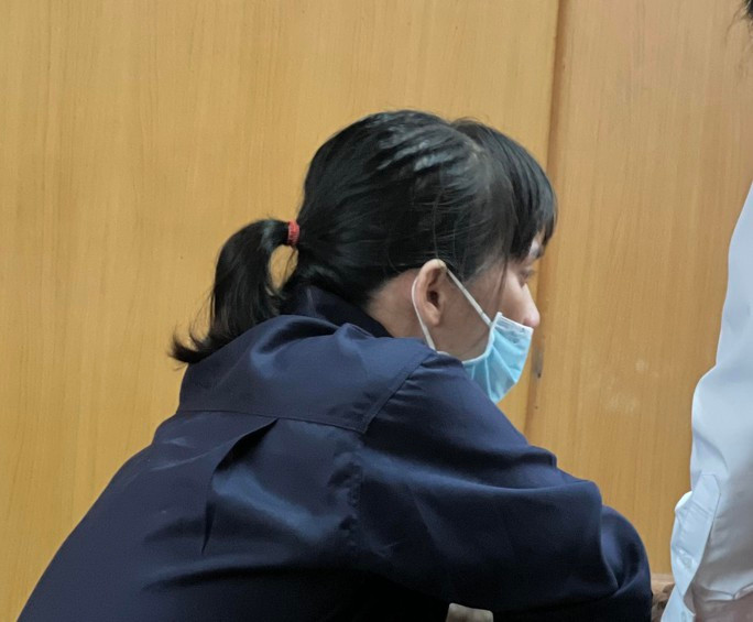 Bị cáo Hương tại tòa