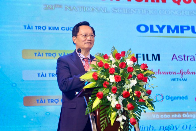 GS-TS Mai Hồng Bàng nói ung thư liên quan đường tiêu hóa ngày càng gia tăng và có xu hướng trẻ hóa. Ảnh: T.L GS-TS Mai Hồng Bàng nói ung thư liên quan đường tiêu hóa ngày càng gia tăng và có xu hướng trẻ hóa. Ảnh: T.L