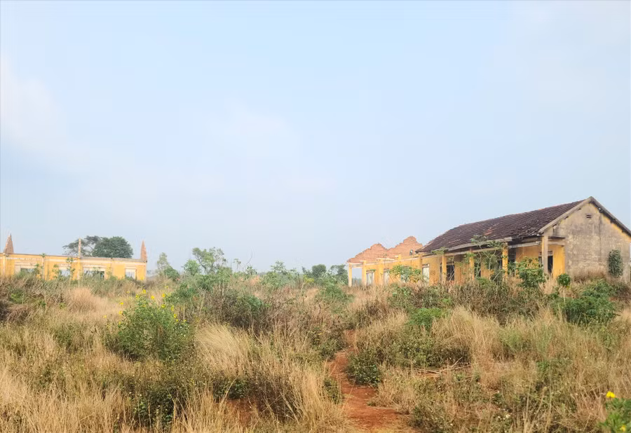 Sau 14 năm được cho thuê đất ở vị trí trắc địa nhưng một doanh nghiệp ở Đắk Lắk đã không triển khai xây dựng dự án. Ảnh: Bảo Lâm