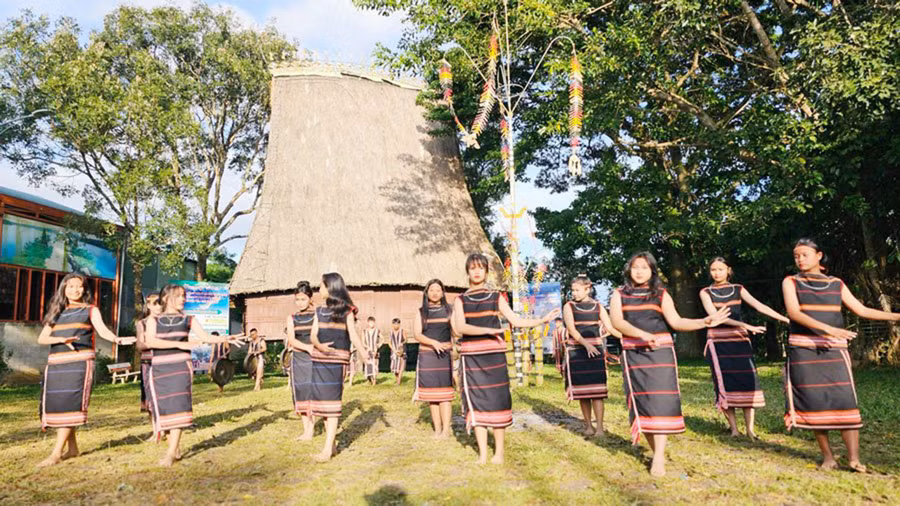 Xã Biển Hồ (TP. Pleiku) luôn duy trì và phát huy giá trị văn hóa ở cơ sở. Ảnh: Thanh Hà