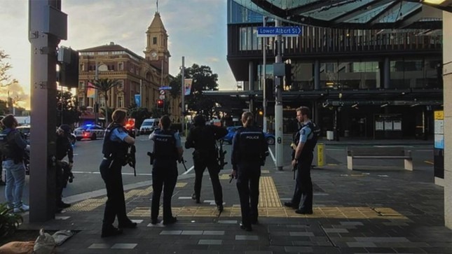 Cảnh sát tại hiện trường