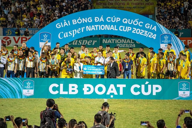 Thanh Hóa vô địch Cúp Quốc gia và có suất dự Cúp C2 châu Á 2024-2025 Thanh Hóa vô địch Cúp Quốc gia và có suất dự Cúp C2 châu Á 2024-2025