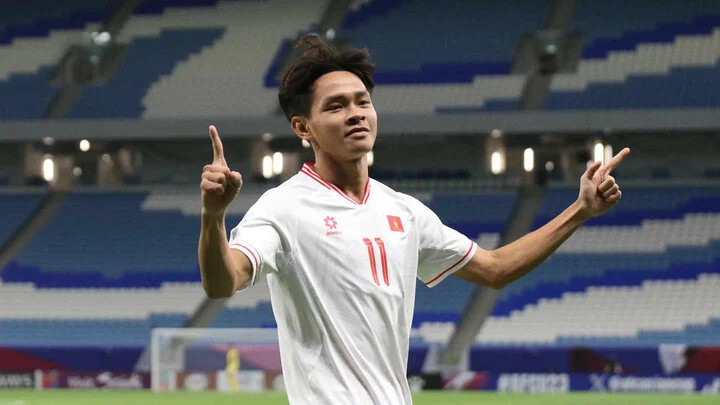 Bùi Vĩ Hào được bầu là cầu thủ xuất sắc nhất trận đấu. (Ảnh: VFF)