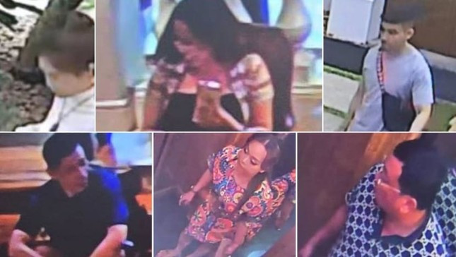 Bà Chong (ảnh giữa, hàng dưới) và các nạn nhân của vụ đầu độc. (Ảnh: Cảnh sát Thái Lan) Bà Chong (ảnh giữa, hàng dưới) và các nạn nhân của vụ đầu độc. (Ảnh: Cảnh sát Thái Lan)