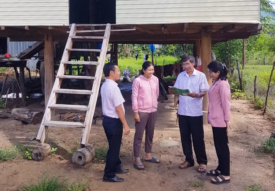 Nhiều hộ người DTTS tại huyện Phú Thiện được hỗ trợ vay vốn xuất khẩu lao động tại Đài Loan, Algeria. Ảnh: S.C