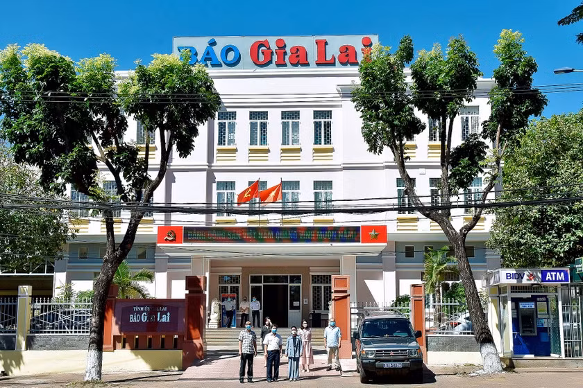 Trụ sở Báo Gia Lai. Ảnh: Đức Thụy