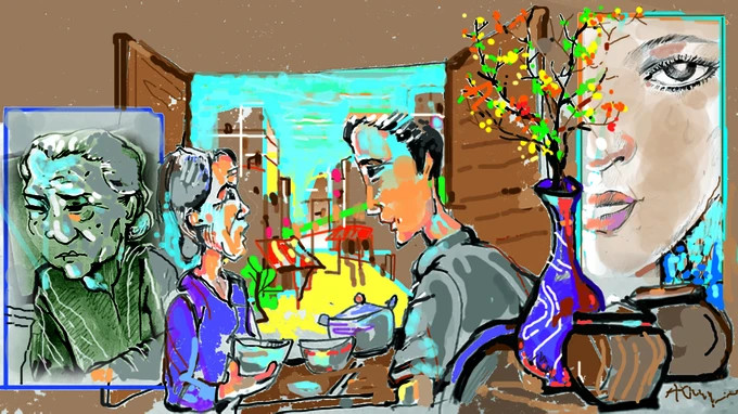 Tôi khép lại ca trực cuối cùng của năm, rời công sở, mơ màng về những ngày sắp tới.