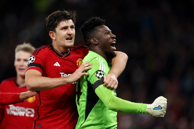 Maguire và Onana cùng góp công lớn giúp M.U chiến thắng. (Nguồn: Getty Images) Maguire và Onana cùng góp công lớn giúp M.U chiến thắng. (Nguồn: Getty Images)