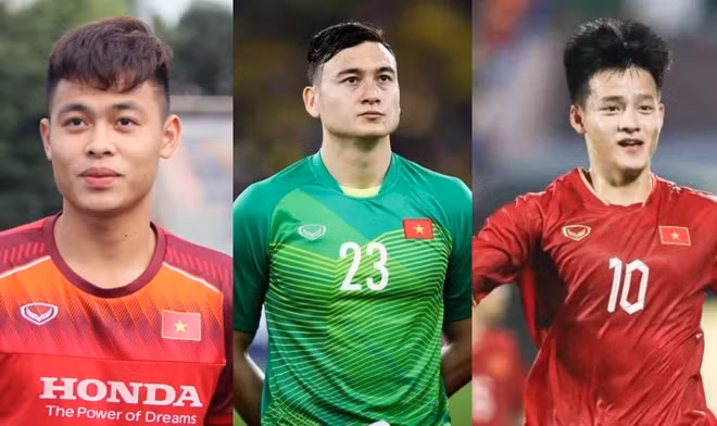 Đức Chiến, Văn Lâm và Thanh Nhàn không kịp hồi phục chấn thương. (Nguồn: VFF)