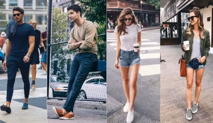 Giày lười là phụ kiện được nhiều người lựa chọn vì sự tiện lợi.