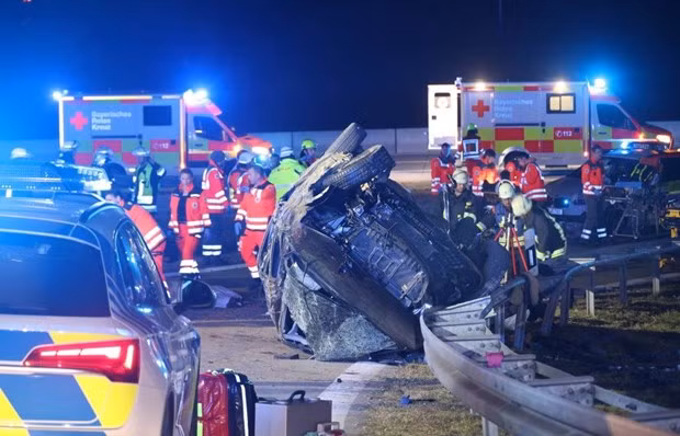 Hiện trường vụ tai nạn. (Nguồn: fib/Eß)