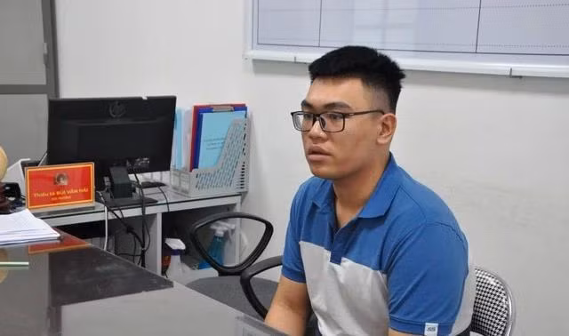 Phạm Văn Bằng tại cơ quan công an. CÔNG AN CUNG CẤP