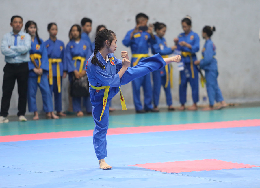 Giải đấu đã quy tụ số lượng VĐV đông đảo nhất từ trước đến nay. Ảnh: Văn Ngọc Giải đấu đã quy tụ số lượng VĐV đông đảo nhất từ trước đến nay. Ảnh: Văn Ngọc