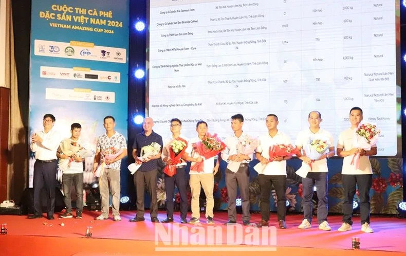 Các đơn vị lọt vào top 10 cà-phê Robusta.