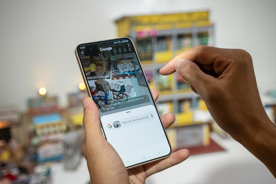 AI được tích hợp vào thế hệ Galaxy mới. (Ảnh: PV/Vietnam+)