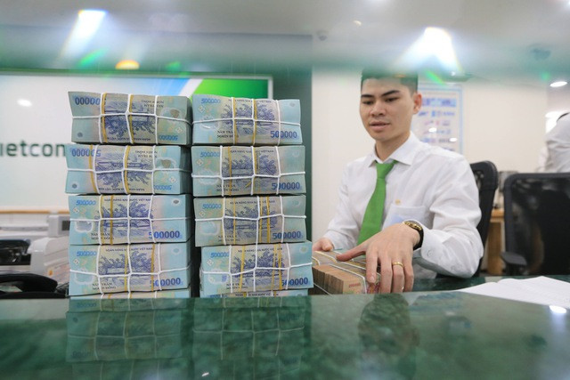 Ngân hàng Nhà nước hút mạnh tiền trên thị trường. Ảnh: Ngọc Thắng